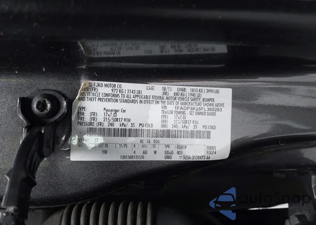 1FADP3K25FL365283: 43337652