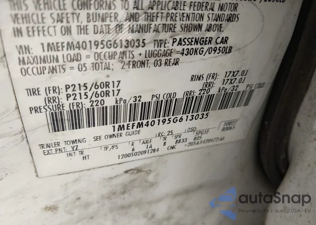 1MEFM40195G613035: 43337679