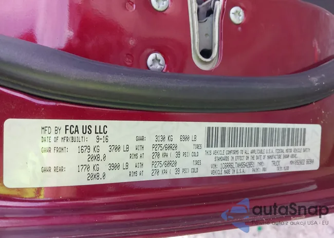 1C6RR6LTXHS542851: 43339072