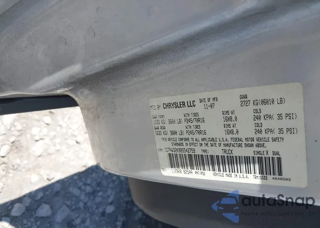 1D7HW32K88S542759: 43339172