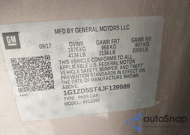 1G1ZD5ST4JF139989: 43339259