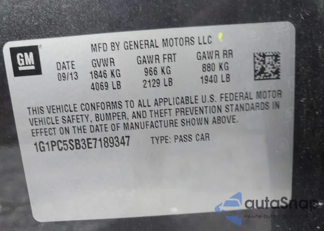 1G1PC5SB3E7189347: 43338358