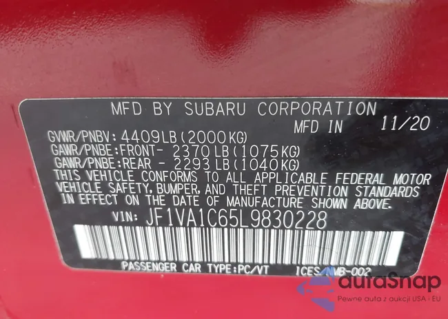 JF1VA1C65L9830228: 43338537