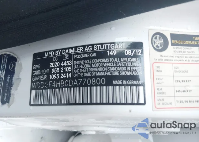 WDDGF4HB0DA770800: 43338588