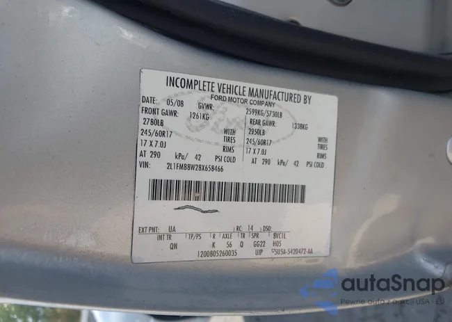 2L1FM88W28X658466: 43340193