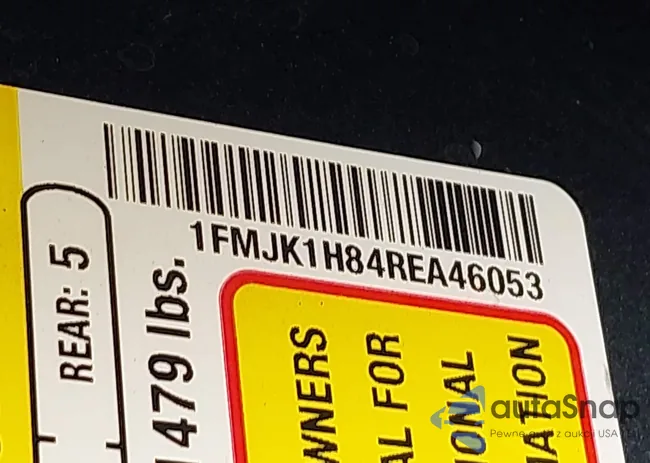 1FMJK1H84REA46053: 43340687