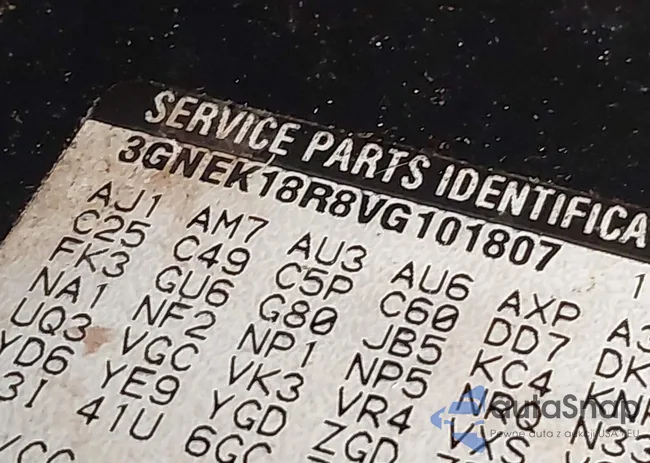 3GNEK18R8VG101807: 43340913