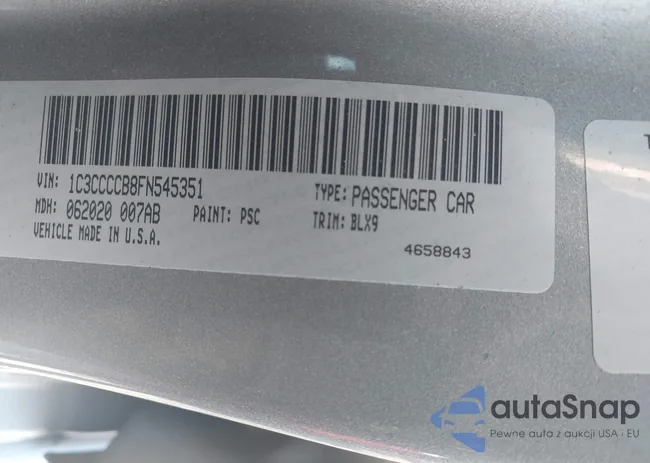 1C3CCCCB8FN545351: 43341182