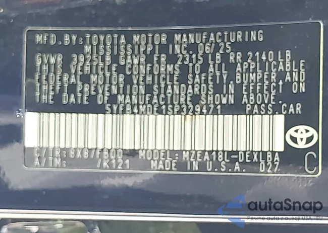 5YFB4MDE1SP329471: 43341280