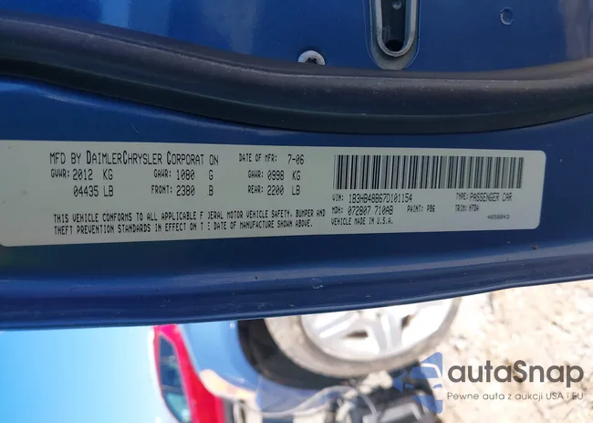 1B3HB48B67D101154: 43341916