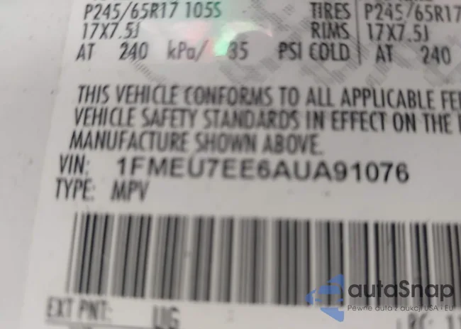 1FMEU7EE6AUA91076: 43342169