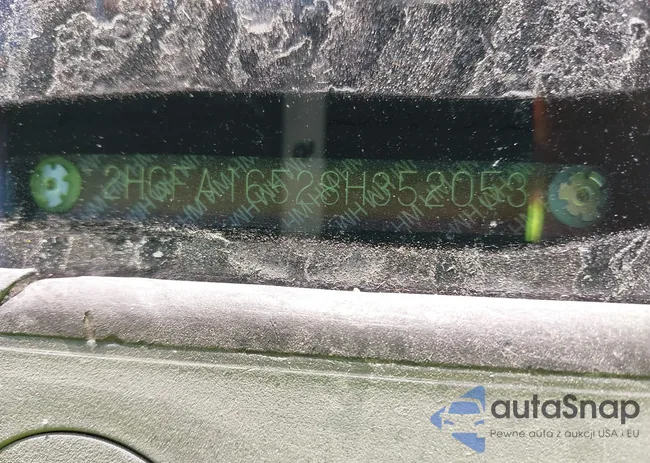 2HGFA16528H352053: 43341458