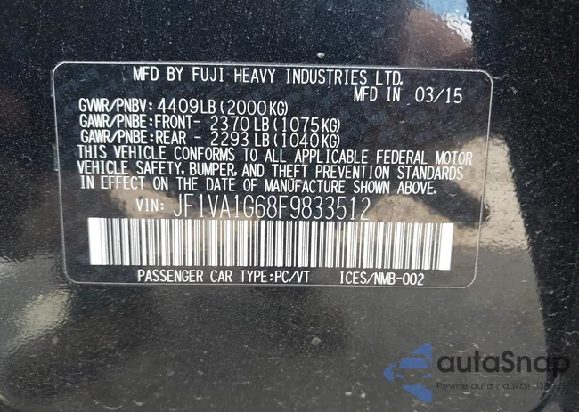 JF1VA1G68F9833512: 43341513