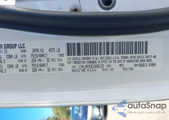 1C4NJRFB3CD696155: 43341561