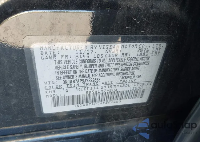 3N1AB7AP9JY222663: 43342916