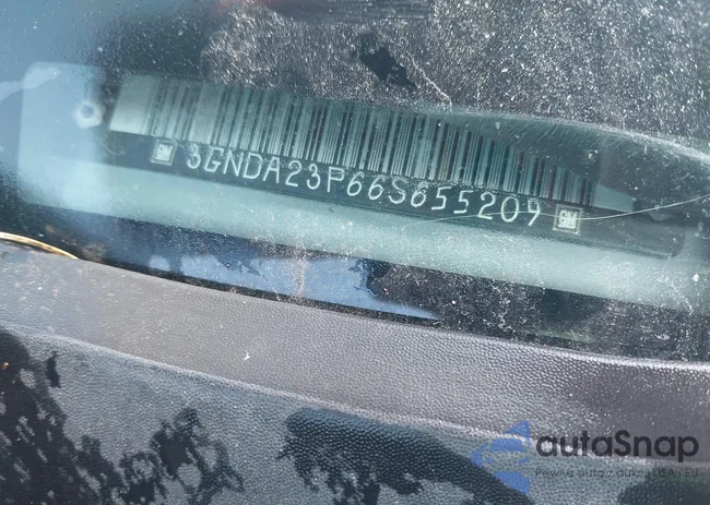 3GNDA23P66S655209: 43343121