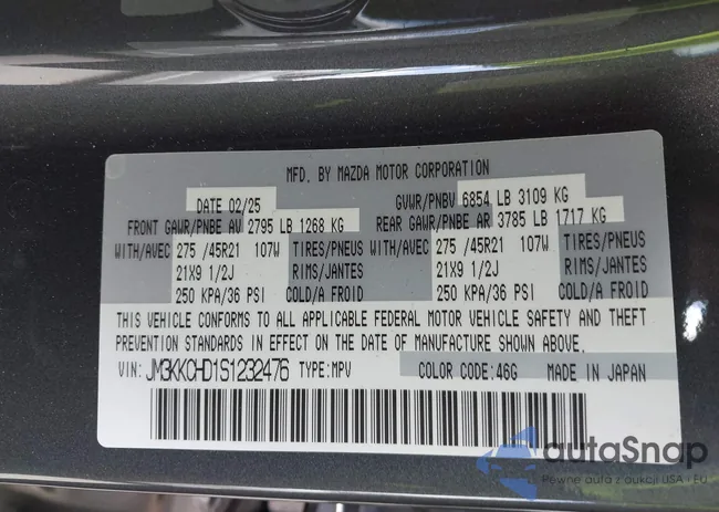 JM3KKCHD1S1232476: 43344133