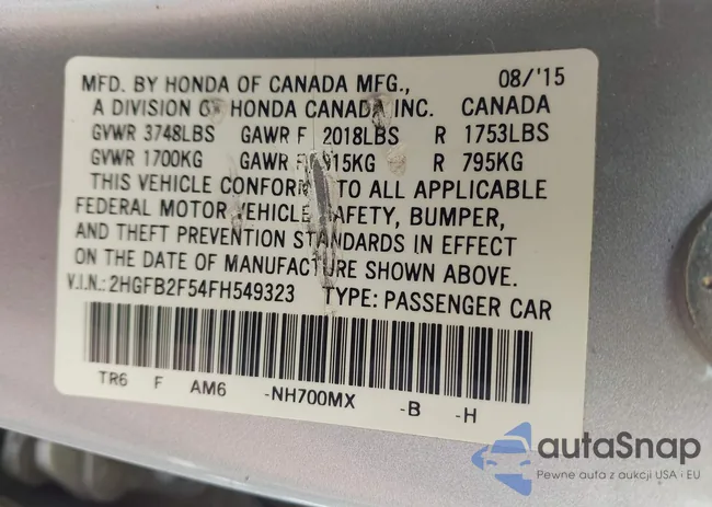 2HGFB2F54FH549323: 43343489