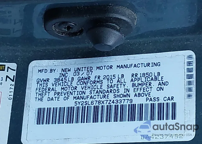 5Y2SL678X7Z433779: 43343606