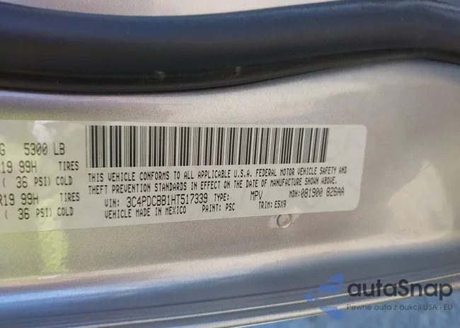 3C4PDCBB1HT517339: 43344885