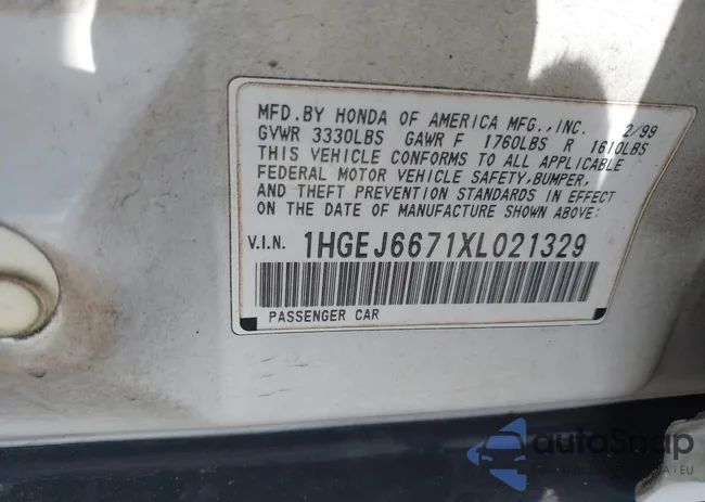 1HGEJ6671XL021329: 43344955