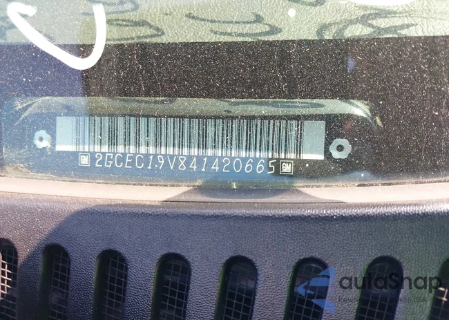 2GCEC19V841420665: 43345172
