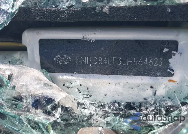 5NPD84LF3LH564623: 43344342