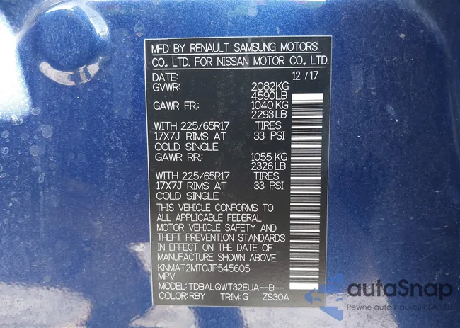 KNMAT2MT0JP545605: 43344635