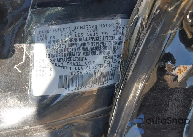 3N1AB7APXDL736314: 43345906