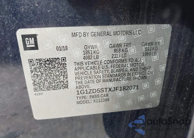 1G1ZD5STXJF182071: 43346013