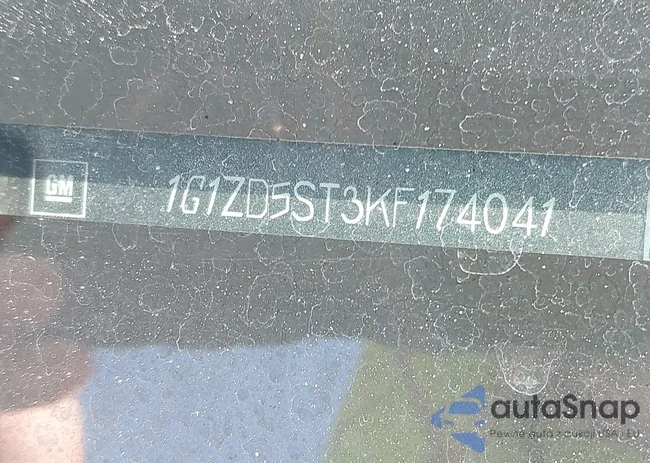 1G1ZD5ST3KF174041: 43346072