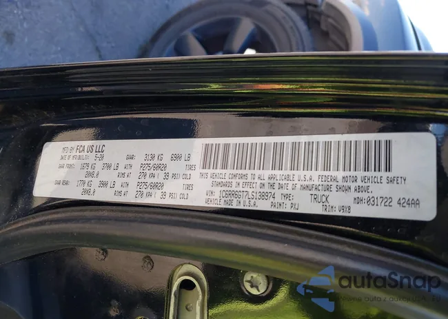 1C6RR6GT7LS138974: 43346108