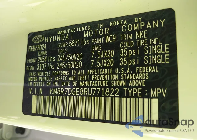 KM8R7DGE8RU771822: 43346120