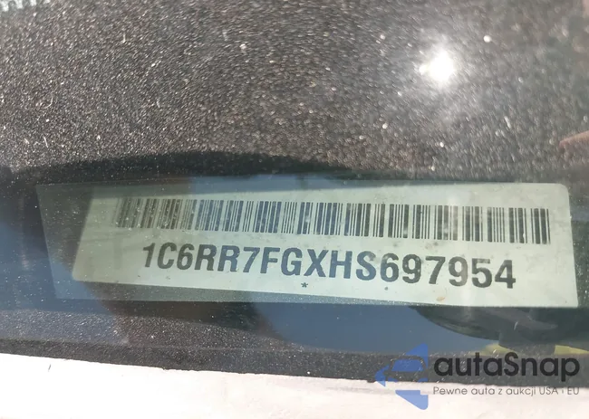 1C6RR7FGXHS697954: 43346775