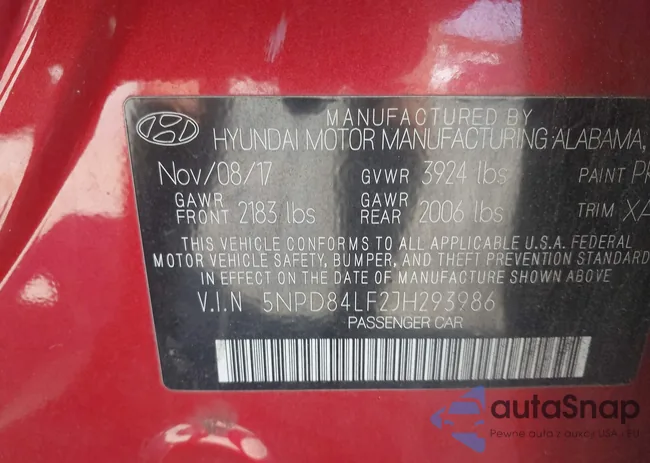 5NPD84LF2JH293986: 43346895