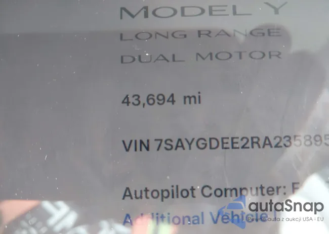 7SAYGDEE2RA235895: 43346953