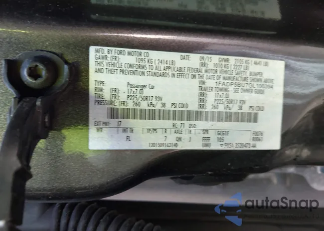 1FADP5BU7GL100394: 43347223