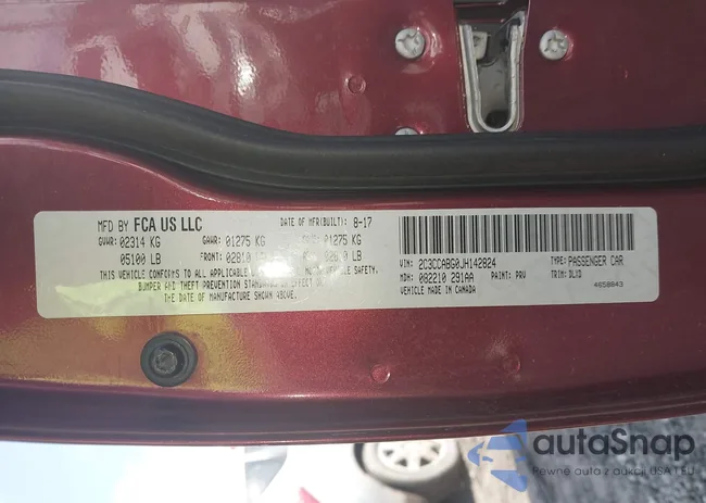 2C3CCABG0JH142824: 43346650