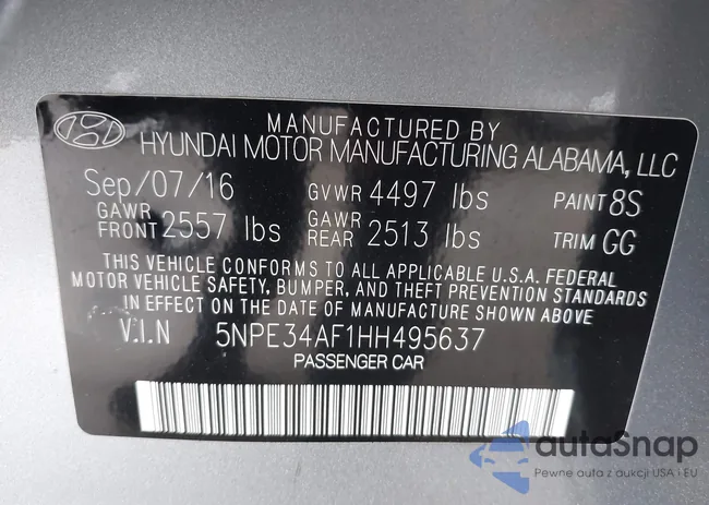 5NPE34AF1HH495637: 43348209