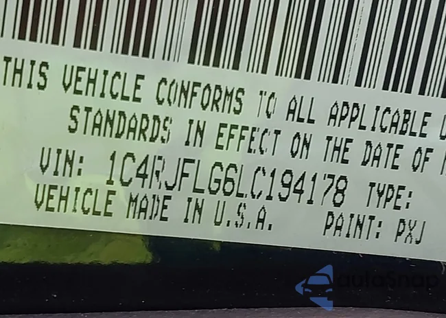 1C4RJFLG6LC194178: 43347286