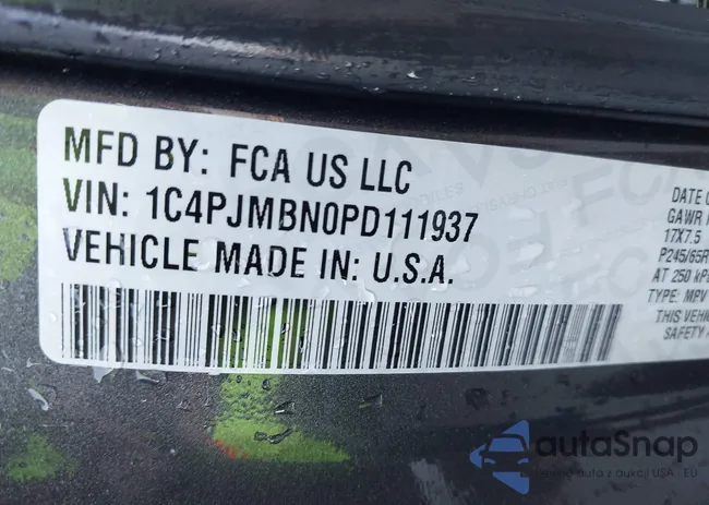 1C4PJMBN0PD111937: 43347414