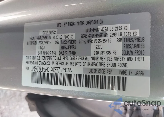 JM3KFBDM5P0124377: 43347513