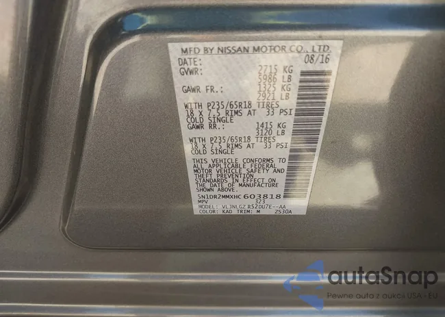 5N1DR2MMXHC603818: 43347586