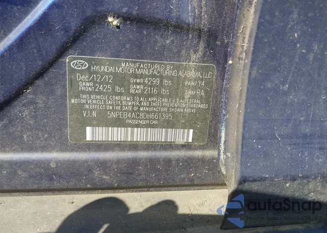 5NPEB4AC8DH661395: 43347659