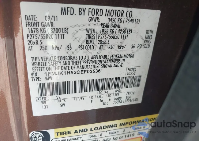 1FMJK1H52CEF03536: 43349212