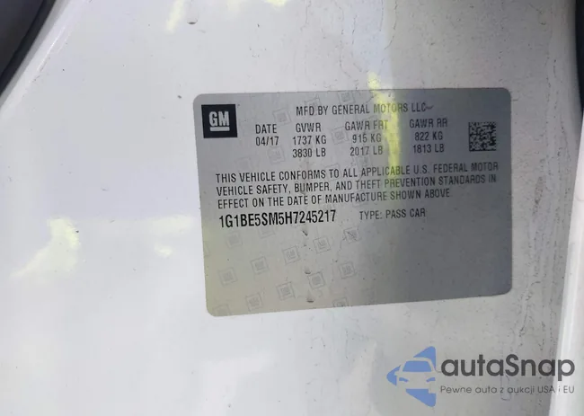 1G1BE5SM5H7245217: 43348364