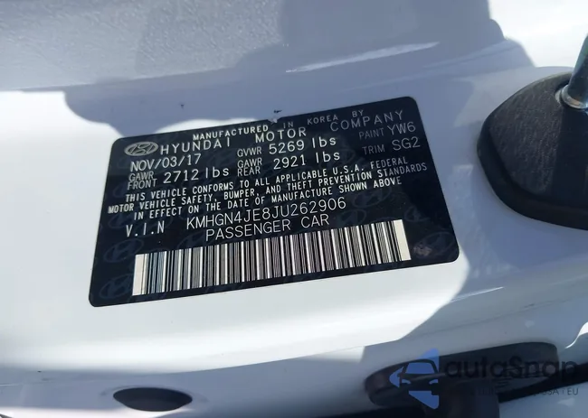 KMHGN4JE8JU262906: 43348576