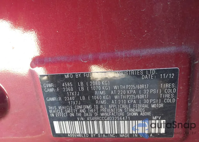 4S4BRCCC4D3256471: 43349941