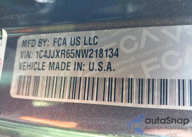 1C4JJXR65NW218134: 43349359