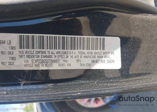 3C4PDDBG5GT200891: 43349361